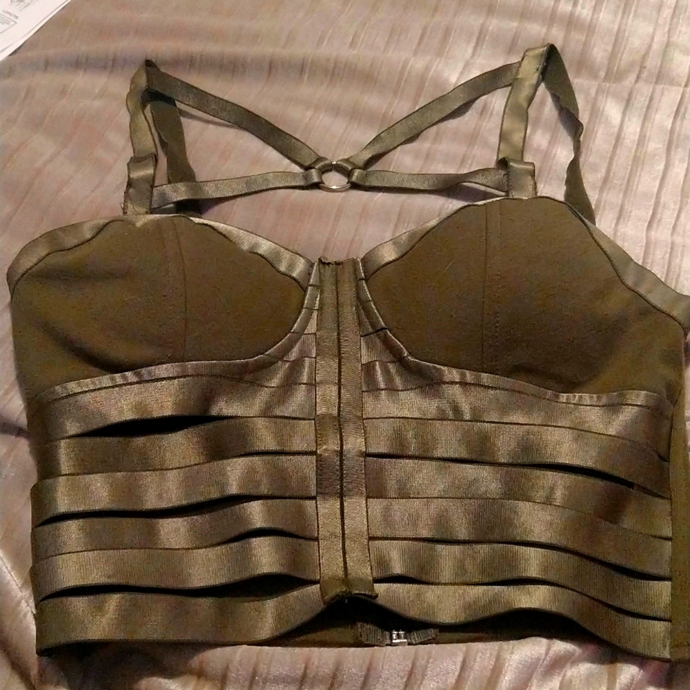 Strappy O Ring Bondage Top